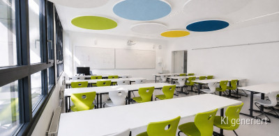Raumakustik für Schulen und Kitas